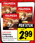 klik op dit plaatje voor een vergroting en voor vergelijkbare aanbiedingen gerelateerd aan ` diepvriespizza italpizza bomba meat feast diepvries la italiaanse pizza kaas korst stuk 2 99 ` diepvriespizza italpizza bomba meat feast diepvries la italiaanse pizza kaas korst stuk 2 99