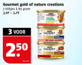 klik op dit plaatje voor een vergroting en voor vergelijkbare aanbiedingen gerelateerd aan ` kattenvoer 3 250 gourmet gold nature creations blikjes mousse zalm salmon kilo ` kattenvoer 3 250 gourmet gold nature creations blikjes mousse zalm salmon kilo