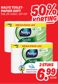 klik op dit plaatje voor een vergroting en voor vergelijkbare aanbiedingen gerelateerd aan ` toiletpapier 2 24 50 80 nalys toilet papier soft pak rollen mega pack nature hygiene comfort stuks 6 99 ` toiletpapier 2 24 50 80 nalys toilet papier soft pak rollen mega pack nature hygiene comfort stuks 6 99