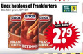 klik op dit plaatje voor een vergroting en voor vergelijkbare aanbiedingen gerelateerd aan ` knakworsten hotdogworstjes 279 unox hotdogs frankfurters blik beter leven ` knakworsten hotdogworstjes 279 unox hotdogs frankfurters blik beter leven