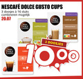 klik op dit plaatje voor een vergroting en voor vergelijkbare aanbiedingen gerelateerd aan ` dolce gusto capsules 3 6 16 100 cups doosjes stuks combineren premio club nescafe mcafee lait cappuccino balanced round robusta selection sourced score 16x ` dolce gusto capsules 3 6 16 100 cups doosjes stuks combineren premio club nescafe mcafee lait cappuccino balanced round robusta selection sourced score 16x