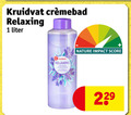 klik op dit plaatje voor een vergroting en voor vergelijkbare aanbiedingen gerelateerd aan ` 1 kruidvat relaxing liter nature impact score ` 1 kruidvat relaxing liter nature impact score