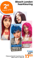 klik op dit plaatje voor een vergroting en voor vergelijkbare aanbiedingen gerelateerd aan ` 2 150 bleach london haarkleuring halve re go brighter permanent high dye one blue peroxide ammonia semi hair ml oz big pink ` 2 150 bleach london haarkleuring halve re go brighter permanent high dye one blue peroxide ammonia semi hair ml oz big pink