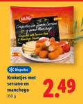 klik op dit plaatje voor een vergroting en voor vergelijkbare aanbiedingen gerelateerd aan ` 350 serrano queso manchego croquettes with ham cheese diepvries kroketjes ` 350 serrano queso manchego croquettes with ham cheese diepvries kroketjes