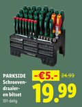 klik op dit plaatje voor een vergroting en voor vergelijkbare aanbiedingen gerelateerd aan ` 101 parkside 5. schroeven draaier bitset delig ` 101 parkside 5. schroeven draaier bitset delig