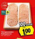 klik op dit plaatje voor een vergroting en voor vergelijkbare aanbiedingen gerelateerd aan ` 100 slagerij beter leven bescherming versgesneden palingworst ` 100 slagerij beter leven bescherming versgesneden palingworst