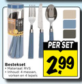 klik op dit plaatje voor een vergroting en voor vergelijkbare aanbiedingen gerelateerd aan ` 4 bestekset materiaal rvs inhoud messen vorken lepels ` 4 bestekset materiaal rvs inhoud messen vorken lepels