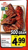 klik op dit plaatje voor een vergroting en voor vergelijkbare aanbiedingen gerelateerd aan ` 500 tand beter leven bescherming land verse spareribs naturel black pepper ` 500 tand beter leven bescherming land verse spareribs naturel black pepper