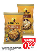klik op dit plaatje voor een vergroting en voor vergelijkbare aanbiedingen gerelateerd aan ` kroepoek conimex indonesische cassave naturel zak stuk 99 ` kroepoek conimex indonesische cassave naturel zak stuk 99