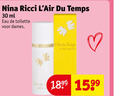 klik op dit plaatje voor een vergroting en voor vergelijkbare aanbiedingen gerelateerd aan ` 30 nina ricci du temps ml eau toilette dames ` 30 nina ricci du temps ml eau toilette dames