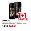 klik op dit plaatje voor een vergroting en voor vergelijkbare aanbiedingen gerelateerd aan ` deodorant douchegel 1 2 48 250 axe dark temptation black stop all fresh bodyspray flessen ml ` deodorant douchegel 1 2 48 250 axe dark temptation black stop all fresh bodyspray flessen ml