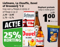 klik op dit plaatje voor een vergroting en voor vergelijkbare aanbiedingen gerelateerd aan ` duvel liefmans la chouffe brouwerij t ij speciaalbieren 4 25 33 100 tray flesje fruitesse blond elephant pretzels zakje 80 liter v.a. kilo ` duvel liefmans la chouffe brouwerij t ij speciaalbieren 4 25 33 100 tray flesje fruitesse blond elephant pretzels zakje 80 liter v.a. kilo