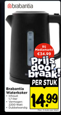 klik op dit plaatje voor een vergroting en voor vergelijkbare aanbiedingen gerelateerd aan ` waterkoker 2 10 17 brabantia b inhoud 1 7 liter vermogen watt dubbelwandig stuk stuks ` waterkoker 2 10 17 brabantia b inhoud 1 7 liter vermogen watt dubbelwandig stuk stuks