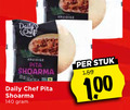 klik op dit plaatje voor een vergroting en voor vergelijkbare aanbiedingen gerelateerd aan ` 140 daily chef kruidige pita shoarma stuk 1 00 ` 140 daily chef kruidige pita shoarma stuk 1 00