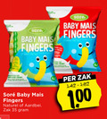 klik op dit plaatje voor een vergroting en voor vergelijkbare aanbiedingen gerelateerd aan ` 35 100 baby mais fingers naturel aardbei zak ` 35 100 baby mais fingers naturel aardbei zak