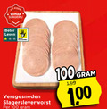 klik op dit plaatje voor een vergroting en voor vergelijkbare aanbiedingen gerelateerd aan ` 100 slagerij beter leven bescherming versgesneden slagersleverworst 1 00 ` 100 slagerij beter leven bescherming versgesneden slagersleverworst 1 00