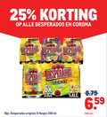 klik op dit plaatje voor een vergroting en voor vergelijkbare aanbiedingen gerelateerd aan ` desperados corona speciaalbieren 6 25 330 original beer tequila val tropical leer passion fruit strawberry margarita slime desperado bier gearomatiseerd flavoured with 5 9 6x ml ` desperados corona speciaalbieren 6 25 330 original beer tequila val tropical leer passion fruit strawberry margarita slime desperado bier gearomatiseerd flavoured with 5 9 6x ml