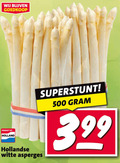 klik op dit plaatje voor een vergroting en voor vergelijkbare aanbiedingen gerelateerd aan ` asperges 500 holland hollandse witte 3.99 ` asperges 500 holland hollandse witte 3.99