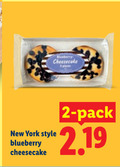 klik op dit plaatje voor een vergroting en voor vergelijkbare aanbiedingen gerelateerd aan ` 2 cheesecake new york style blueberry pack ` 2 cheesecake new york style blueberry pack
