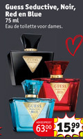 klik op dit plaatje voor een vergroting en voor vergelijkbare aanbiedingen gerelateerd aan ` guess seductive noir red blue ml eau toilette dames nel bed ` guess seductive noir red blue ml eau toilette dames nel bed