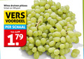 klik op dit plaatje voor een vergroting en voor vergelijkbare aanbiedingen gerelateerd aan ` druiven 17 500 witte pitloos schaal vers voordeel ` druiven 17 500 witte pitloos schaal vers voordeel