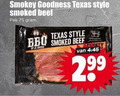 klik op dit plaatje voor een vergroting en voor vergelijkbare aanbiedingen gerelateerd aan ` smokey goodness texas style smoked beef pak brood ` smokey goodness texas style smoked beef pak brood