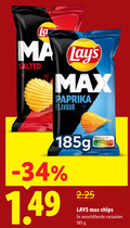 klik op dit plaatje voor een vergroting en voor vergelijkbare aanbiedingen gerelateerd aan ` chips la salted paprika flavour nutri score lays ` chips la salted paprika flavour nutri score lays