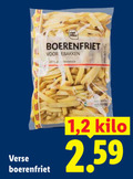 klik op dit plaatje voor een vergroting en voor vergelijkbare aanbiedingen gerelateerd aan ` patat 1 100 boerenfriet verse 2 kilo ` patat 1 100 boerenfriet verse 2 kilo