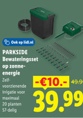 klik op dit plaatje voor een vergroting en voor vergelijkbare aanbiedingen gerelateerd aan ` 20 lidl.nl parkside bewateringsset zonne energie irrigatie maximaal planten delig ` 20 lidl.nl parkside bewateringsset zonne energie irrigatie maximaal planten delig