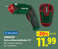 klik op dit plaatje voor een vergroting en voor vergelijkbare aanbiedingen gerelateerd aan ` 4 22 200 parkside rapidfire lidl.nl accu schroevendraaier toerental tpm toebehoren ` 4 22 200 parkside rapidfire lidl.nl accu schroevendraaier toerental tpm toebehoren