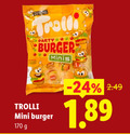 klik op dit plaatje voor een vergroting en voor vergelijkbare aanbiedingen gerelateerd aan ` trolli snoep share party burger mini minis ` trolli snoep share party burger mini minis