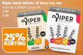 klik op dit plaatje voor een vergroting en voor vergelijkbare aanbiedingen gerelateerd aan ` hard seltzer 4 25 250 viper ice tea tray blikjes ml 5.99 ` hard seltzer 4 25 250 viper ice tea tray blikjes ml 5.99