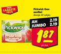 klik op dit plaatje voor een vergroting en voor vergelijkbare aanbiedingen gerelateerd aan ` thee 20 pickwick aardbei doosje zakjes jumbo stuk tea with pro strawberry ` thee 20 pickwick aardbei doosje zakjes jumbo stuk tea with pro strawberry