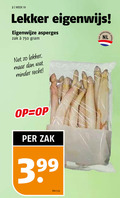 klik op dit plaatje voor een vergroting en voor vergelijkbare aanbiedingen gerelateerd aan ` asperges 2 19 750 week eigenwijs eigenwijze zak minder recht nl kilo ` asperges 2 19 750 week eigenwijs eigenwijze zak minder recht nl kilo
