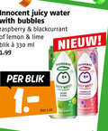 klik op dit plaatje voor een vergroting en voor vergelijkbare aanbiedingen gerelateerd aan ` 330 innocent juicy water with bubbles raspberry blackcurrant lemon lime blik ml liter 00 ` 330 innocent juicy water with bubbles raspberry blackcurrant lemon lime blik ml liter 00