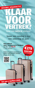 klik op dit plaatje voor een vergroting en voor vergelijkbare aanbiedingen gerelateerd aan ` spaarakties 3 19 20 26 279 week nieuwe spaaractie klaar spaar mexx zaterdag juni kofferset zwart bordeauxrood 1 volle spaarkaart bekijk assortiment scan code xx koffers l ` spaarakties 3 19 20 26 279 week nieuwe spaaractie klaar spaar mexx zaterdag juni kofferset zwart bordeauxrood 1 volle spaarkaart bekijk assortiment scan code xx koffers l