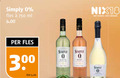 klik op dit plaatje voor een vergroting en voor vergelijkbare aanbiedingen gerelateerd aan ` witte wijn rose 750 simply fles ml 00 liter nix18 roken drinken ` witte wijn rose 750 simply fles ml 00 liter nix18 roken drinken