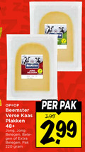 klik op dit plaatje voor een vergroting en voor vergelijkbare aanbiedingen gerelateerd aan ` kaasplakken beemster jong belegen verse kaas 48 pak 3.99 ` kaasplakken beemster jong belegen verse kaas 48 pak 3.99