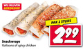 klik op dit plaatje voor een vergroting en voor vergelijkbare aanbiedingen gerelateerd aan ` 2 snackwraps italiaans spicy chicken pak stuks ` 2 snackwraps italiaans spicy chicken pak stuks