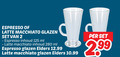 klik op dit plaatje voor een vergroting en voor vergelijkbare aanbiedingen gerelateerd aan ` koffieglazen 2 espresso latte macchiato glazen inhoud ml elders 99 ` koffieglazen 2 espresso latte macchiato glazen inhoud ml elders 99