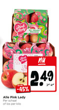 klik op dit plaatje voor een vergroting en voor vergelijkbare aanbiedingen gerelateerd aan ` pink lady bio organic schaal kilo appel cones ` pink lady bio organic schaal kilo appel cones