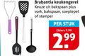 klik op dit plaatje voor een vergroting en voor vergelijkbare aanbiedingen gerelateerd aan ` brabantia keukengerei bakspaan vork soeplepel stamper stuk elders ` brabantia keukengerei bakspaan vork soeplepel stamper stuk elders