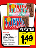 klik op dit plaatje voor een vergroting en voor vergelijkbare aanbiedingen gerelateerd aan ` 90 tony chocolonely tonka choco melk karamel zeezout everything bar reep stuk ` 90 tony chocolonely tonka choco melk karamel zeezout everything bar reep stuk