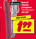 klik op dit plaatje voor een vergroting en voor vergelijkbare aanbiedingen gerelateerd aan ` bijzonder chorizo pamplona 160 200 stuk ` bijzonder chorizo pamplona 160 200 stuk