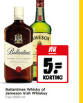klik op dit plaatje voor een vergroting en voor vergelijkbare aanbiedingen gerelateerd aan ` whisky 1 5 1000 jameson finest blended scotch bottled scotland george ballantine and dumbarton litre b try distilled ballantines irish whiskey fles ml ` whisky 1 5 1000 jameson finest blended scotch bottled scotland george ballantine and dumbarton litre b try distilled ballantines irish whiskey fles ml