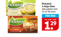 klik op dit plaatje voor een vergroting en voor vergelijkbare aanbiedingen gerelateerd aan ` thee 1 15 20 100 200 pickwick tea with fruit lemon natural rooibos original caffeine pakken stuks pak ` thee 1 15 20 100 200 pickwick tea with fruit lemon natural rooibos original caffeine pakken stuks pak