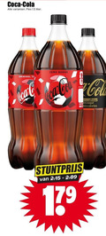 klik op dit plaatje voor een vergroting en voor vergelijkbare aanbiedingen gerelateerd aan ` cola coca fles liter zero sugar original co caffeine calories 17 ` cola coca fles liter zero sugar original co caffeine calories 17