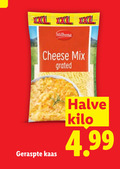 klik op dit plaatje voor een vergroting en voor vergelijkbare aanbiedingen gerelateerd aan ` xxl milbona cheese mix grated geraspte kaas halve kilo ` xxl milbona cheese mix grated geraspte kaas halve kilo