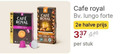 klik op dit plaatje voor een vergroting en voor vergelijkbare aanbiedingen gerelateerd aan ` koffiecups big pack mcafee royal lungo forte caramel cafe 2e halve stuk ` koffiecups big pack mcafee royal lungo forte caramel cafe 2e halve stuk