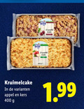 klik op dit plaatje voor een vergroting en voor vergelijkbare aanbiedingen gerelateerd aan ` cake 400 crumble kruimelcake appel kers ` cake 400 crumble kruimelcake appel kers